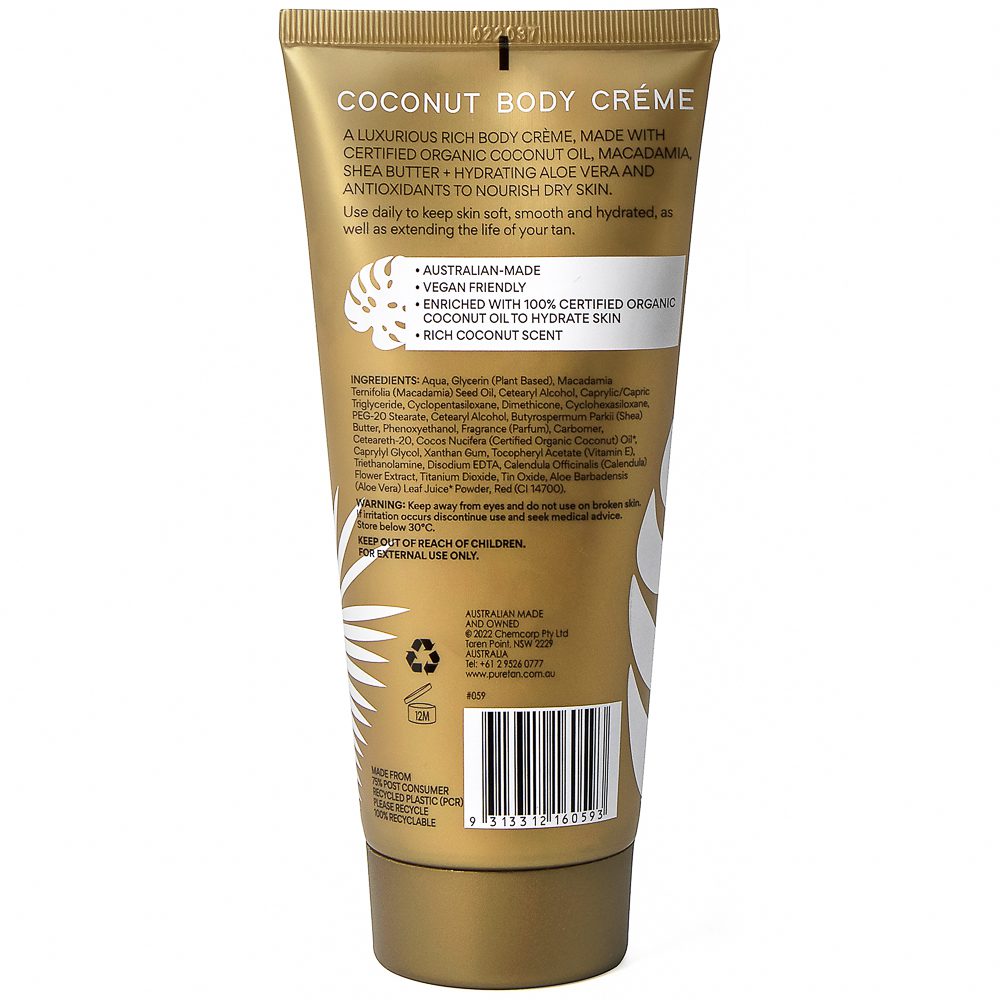 Coconut Body Creme - 200ml